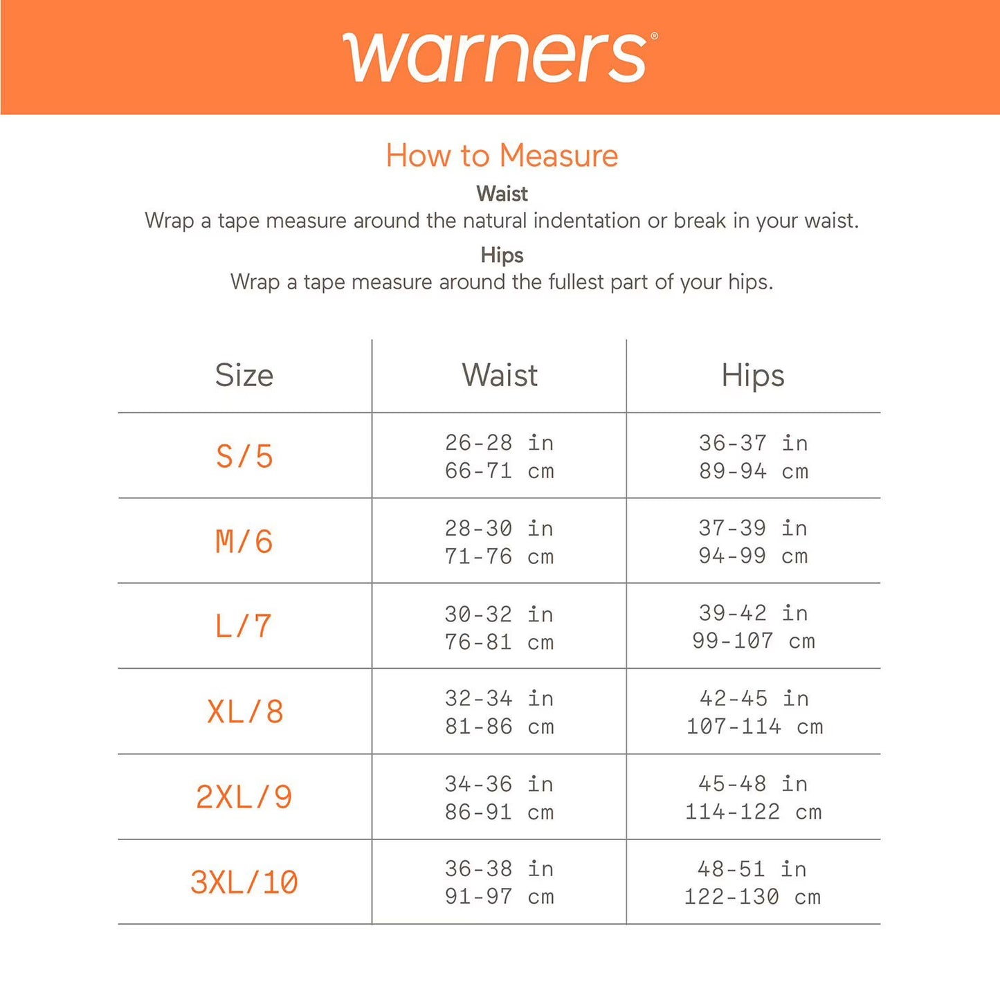 Warners Women’s 5-Pack No Pinching, No Problems Lace Waistband Hipster