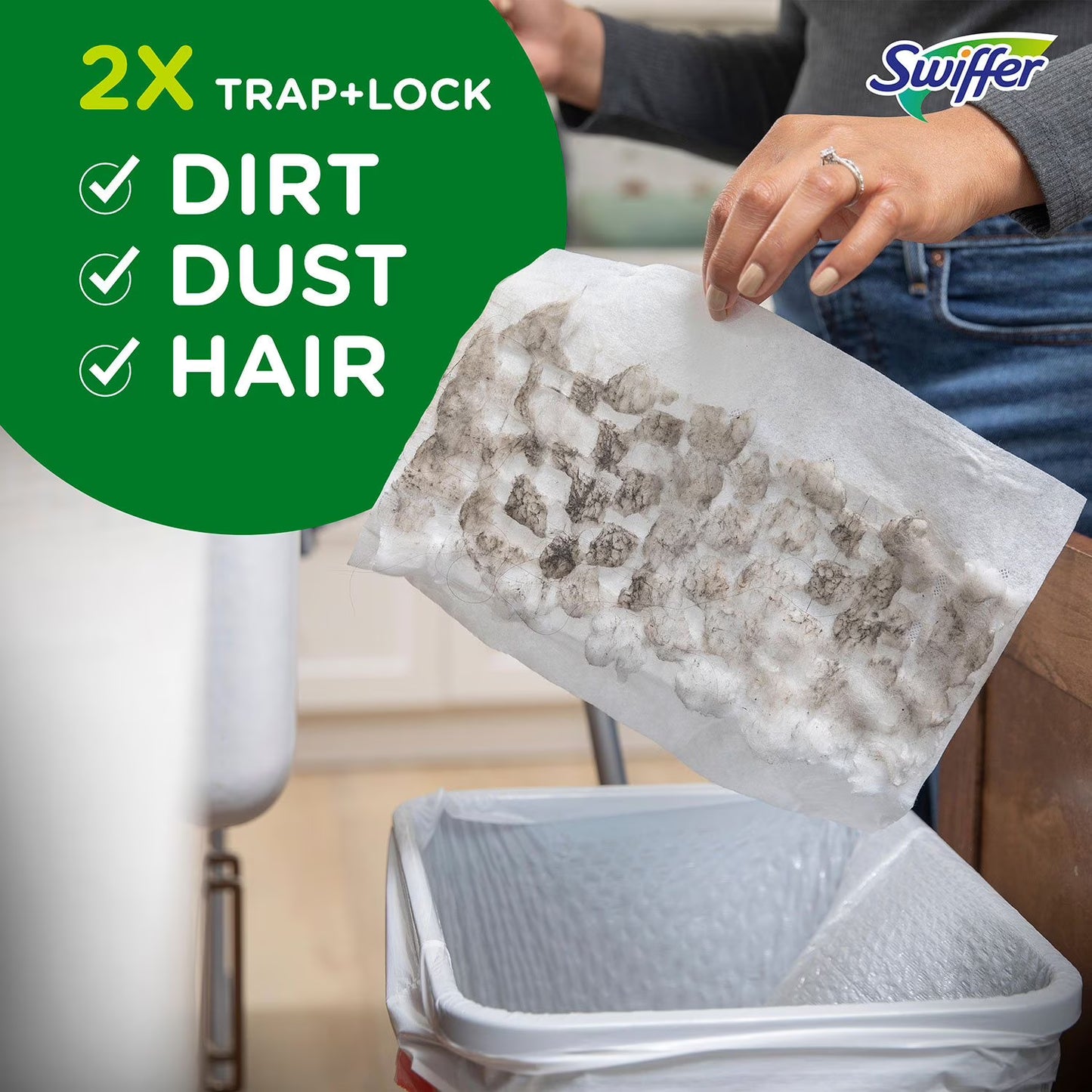 Swiffer Sweeper Heavy Duty Dry Floor Cleaner Cloths, 50 ct.