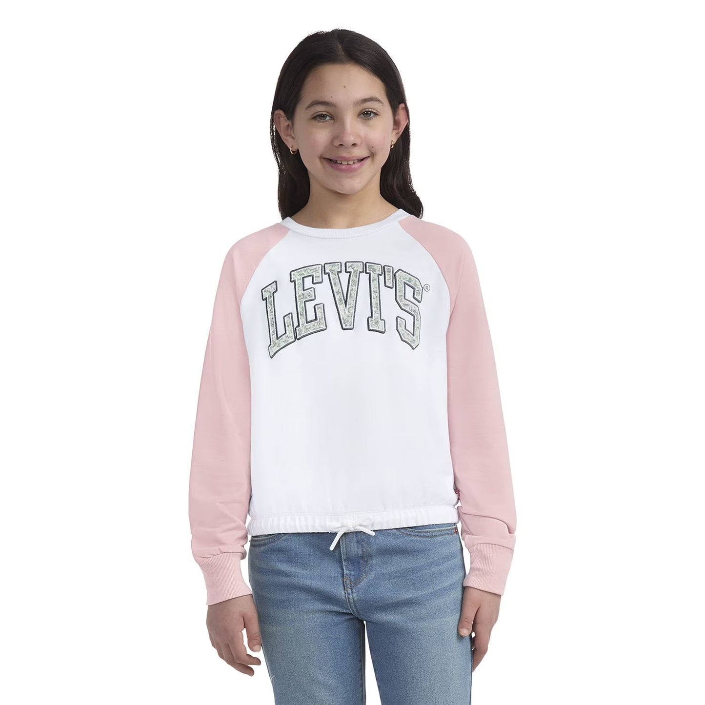 Levi's Girls Long Sleeve Raglan Top