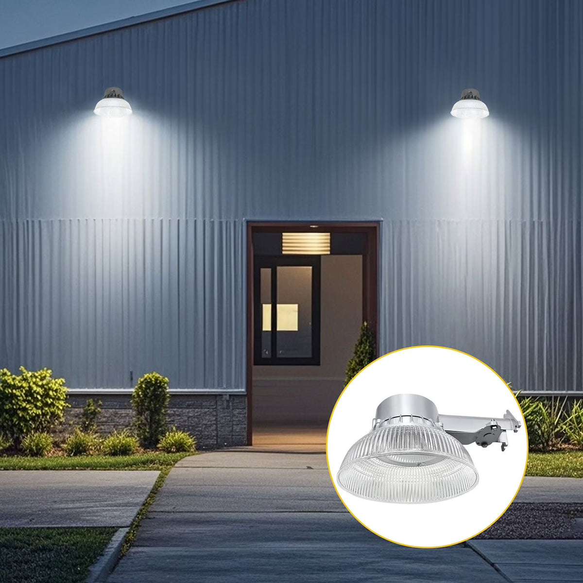 Westinghouse 5000 Lumen Wired Barn Light, Set of 2