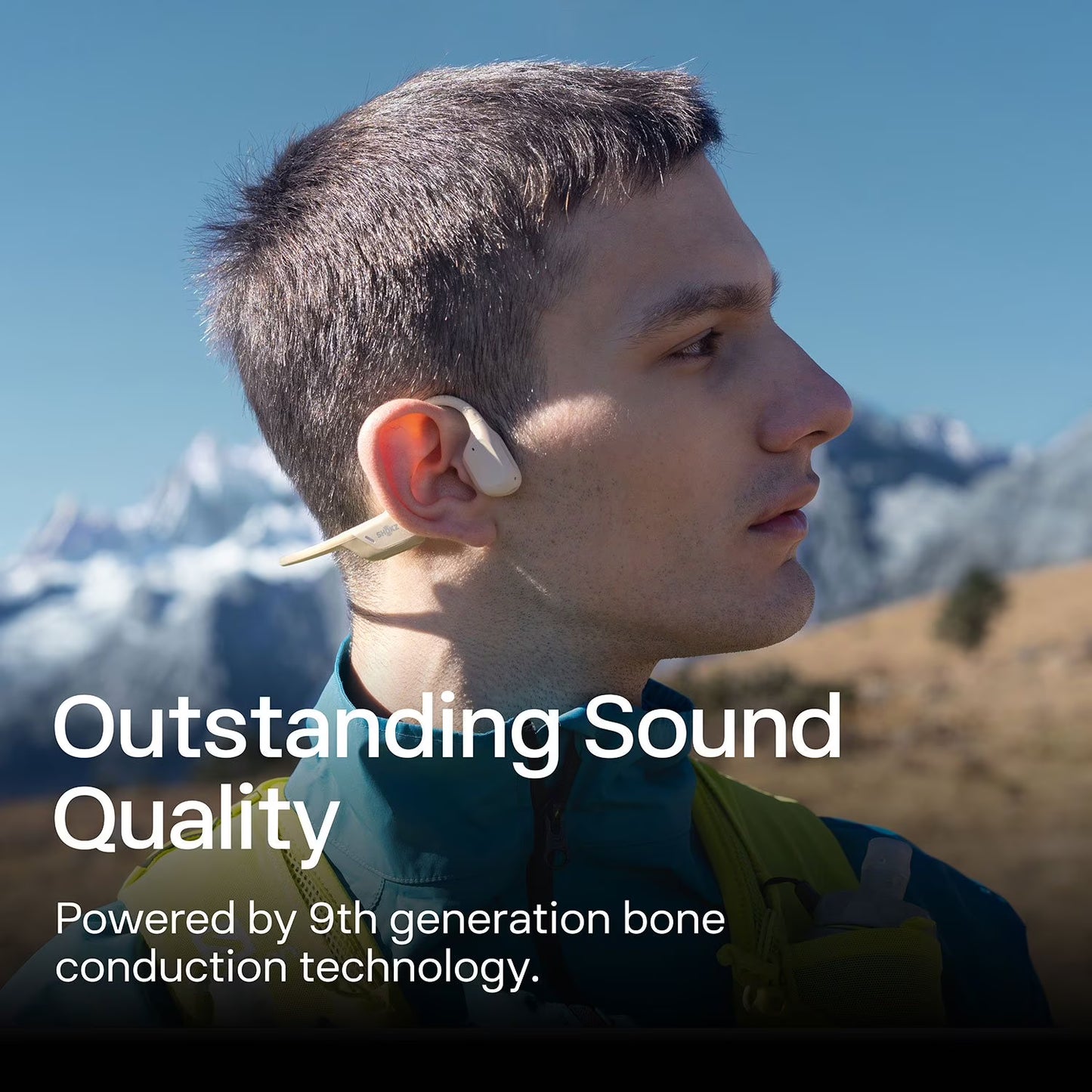 Shokz OpenRun Pro Open-Ear Endurance Wireless Bluetooth Headphones