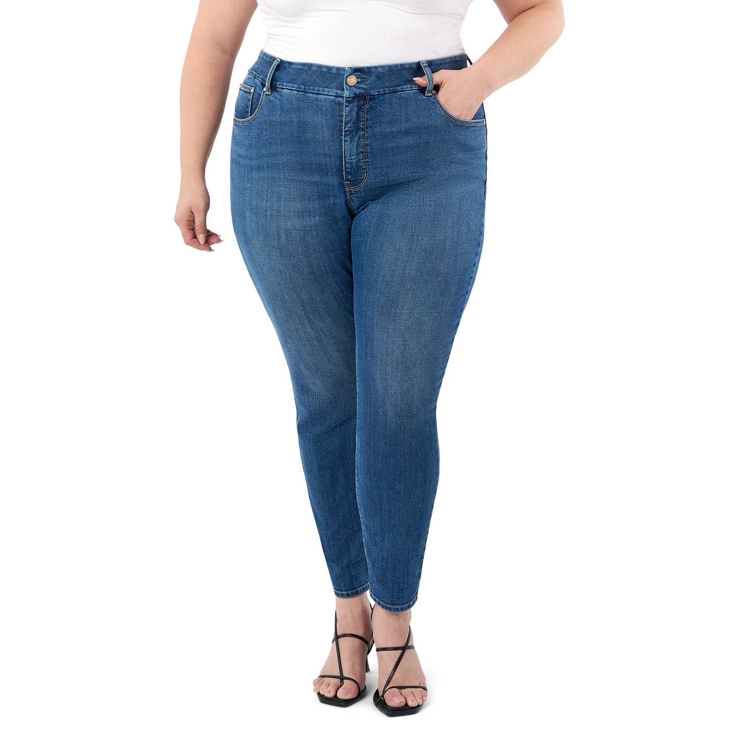 Seven7 Women's Tummyless Jean