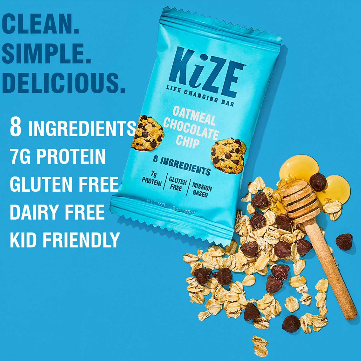 KiZE Life Changing Bar Variety Pack, 12 pk.