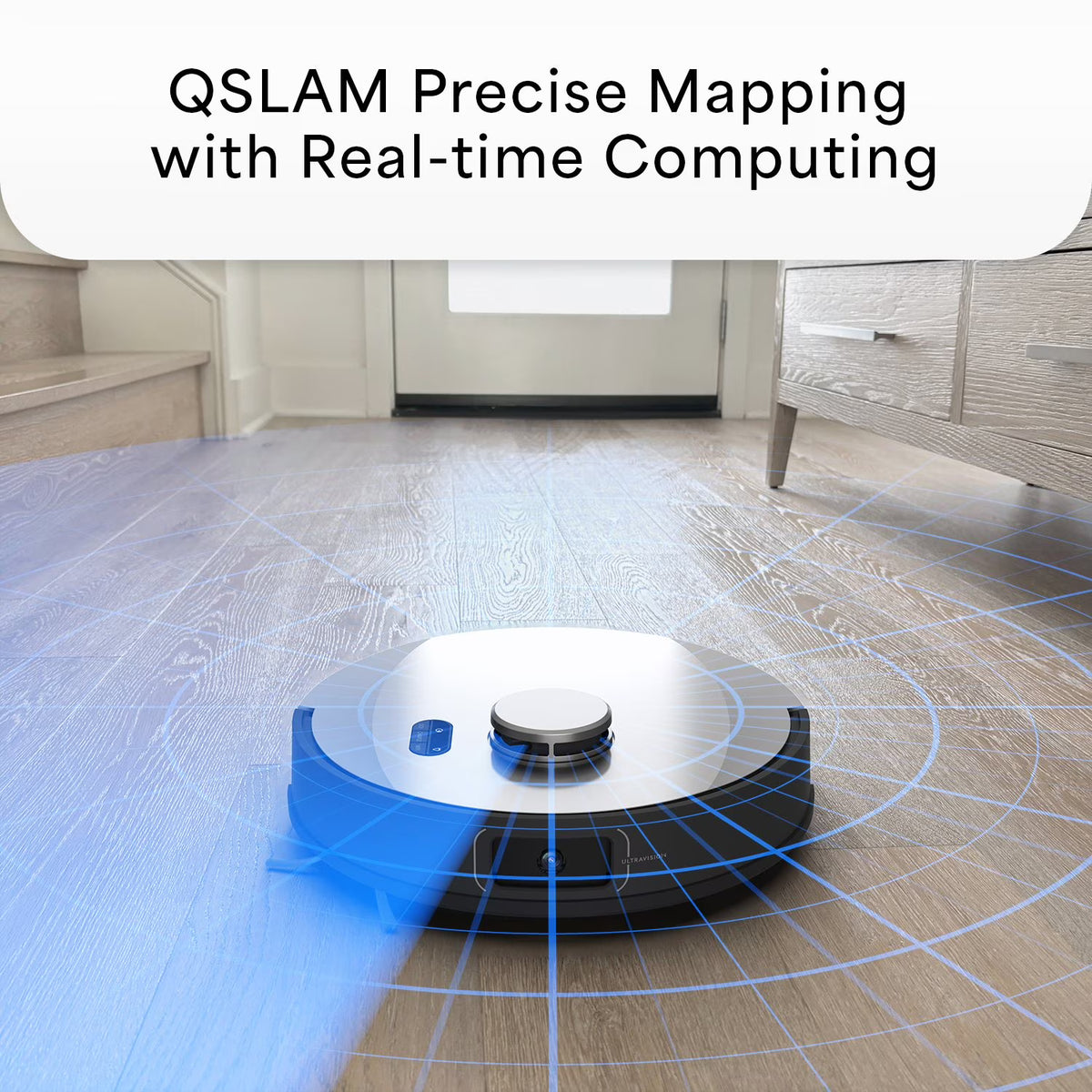 bObsweep UltraVision Self-Emptying Robot Vacuum and Mop with 180-Day Dock