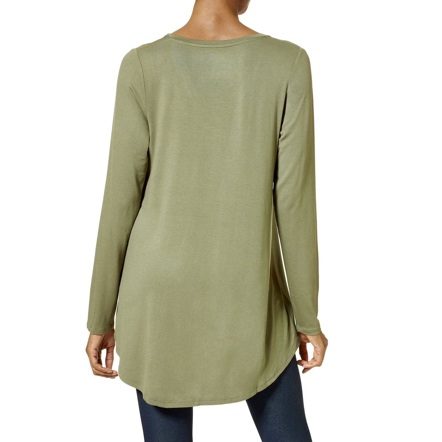 Hue Women's Long Sleeve Tunic T-Shirt