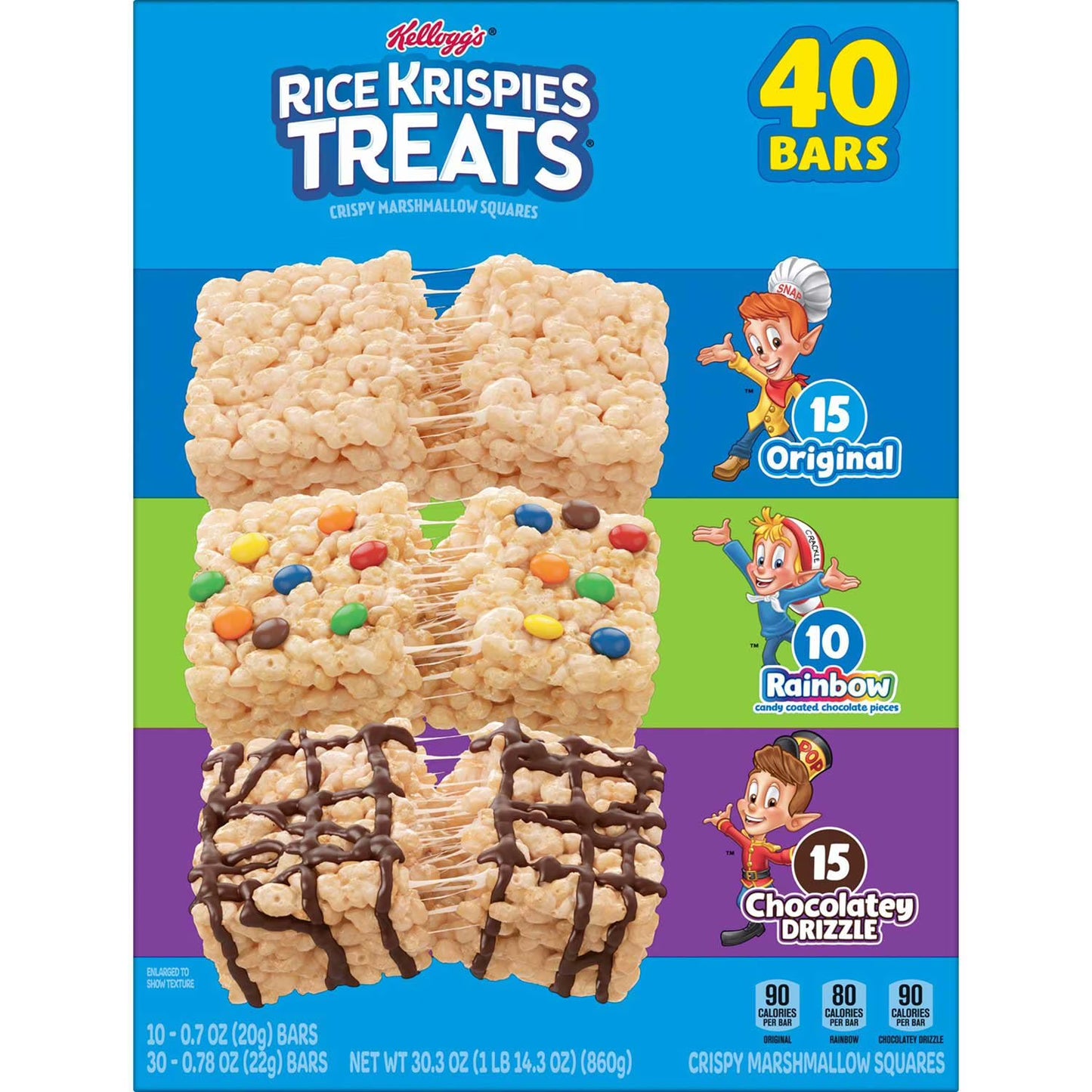 Rice Krispies Treats Variety Pack, 40 ct.