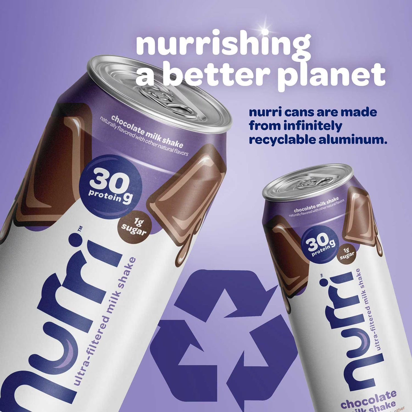 Nurri 30g Protein Chocolate Milk Shake 11 fl. oz., 12 pk.