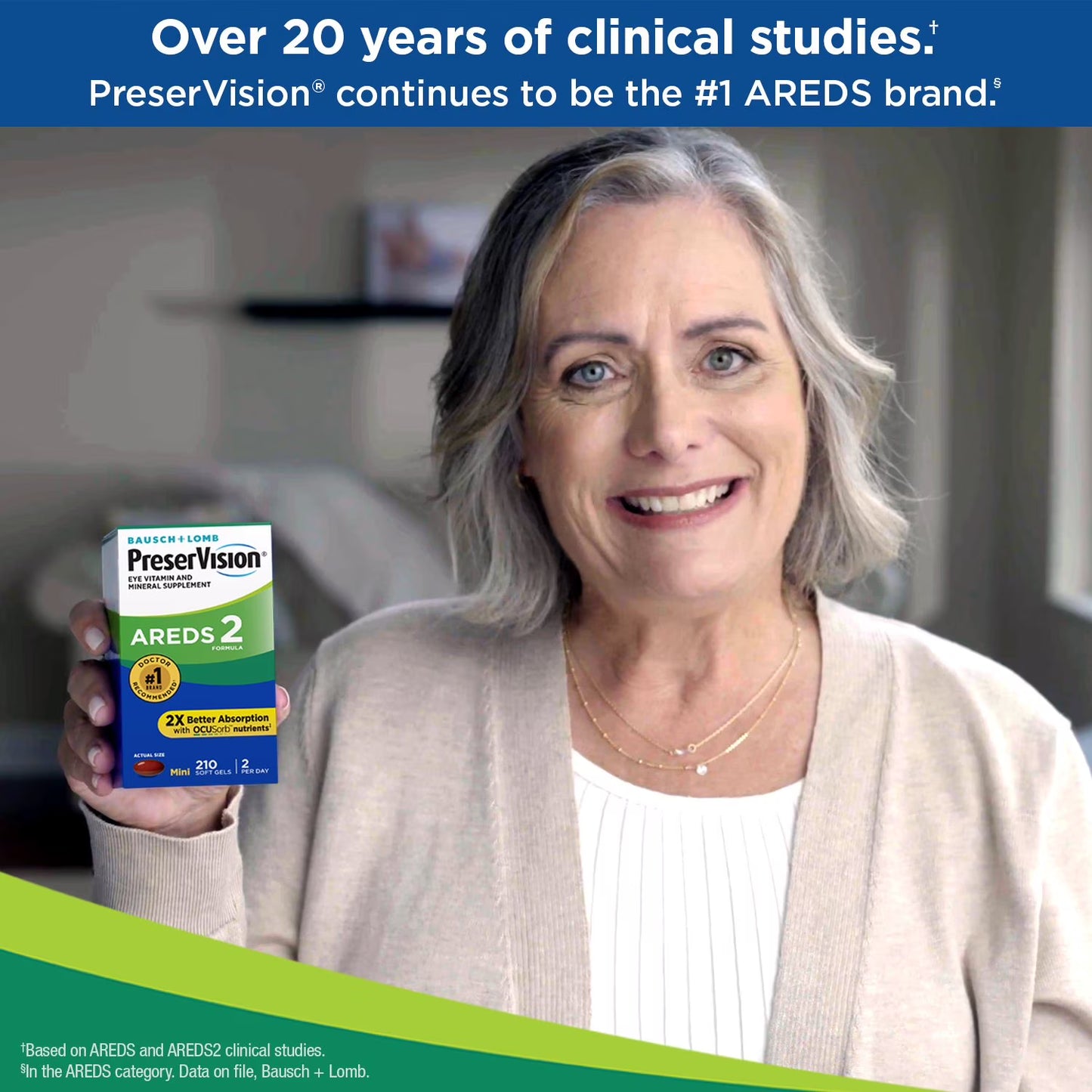 PreserVision AREDS 2 Formula Eye Vitamin Softgels, 210 ct.