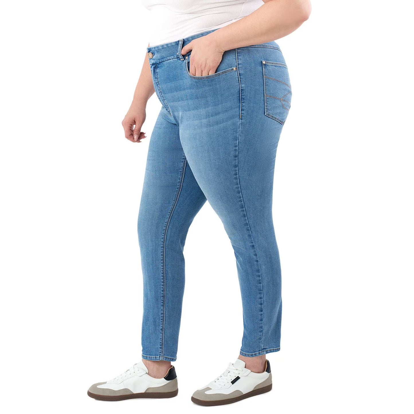 Seven7 Women's Tummyless Jean