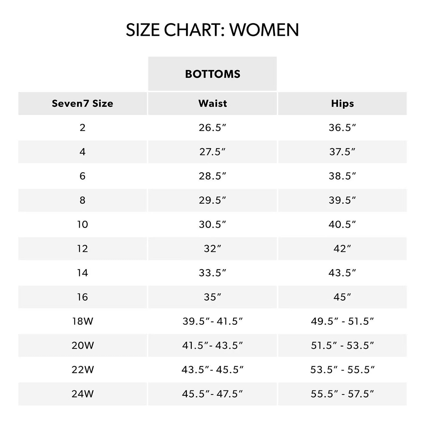 Seven7 Women's Tummyless Jean