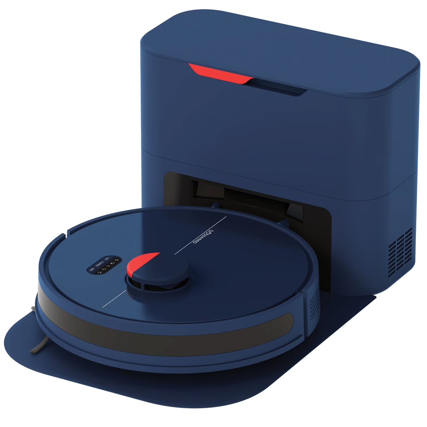 Bobsweep Dustin Self-Emptying Robot Vacuum & Mop with 100-Day Dock