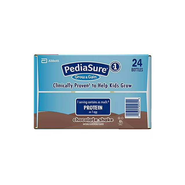 PediaSure Grow and Gain Nutrition Shake for Kids, Chocolate, 8 fl. oz., 24 pk.