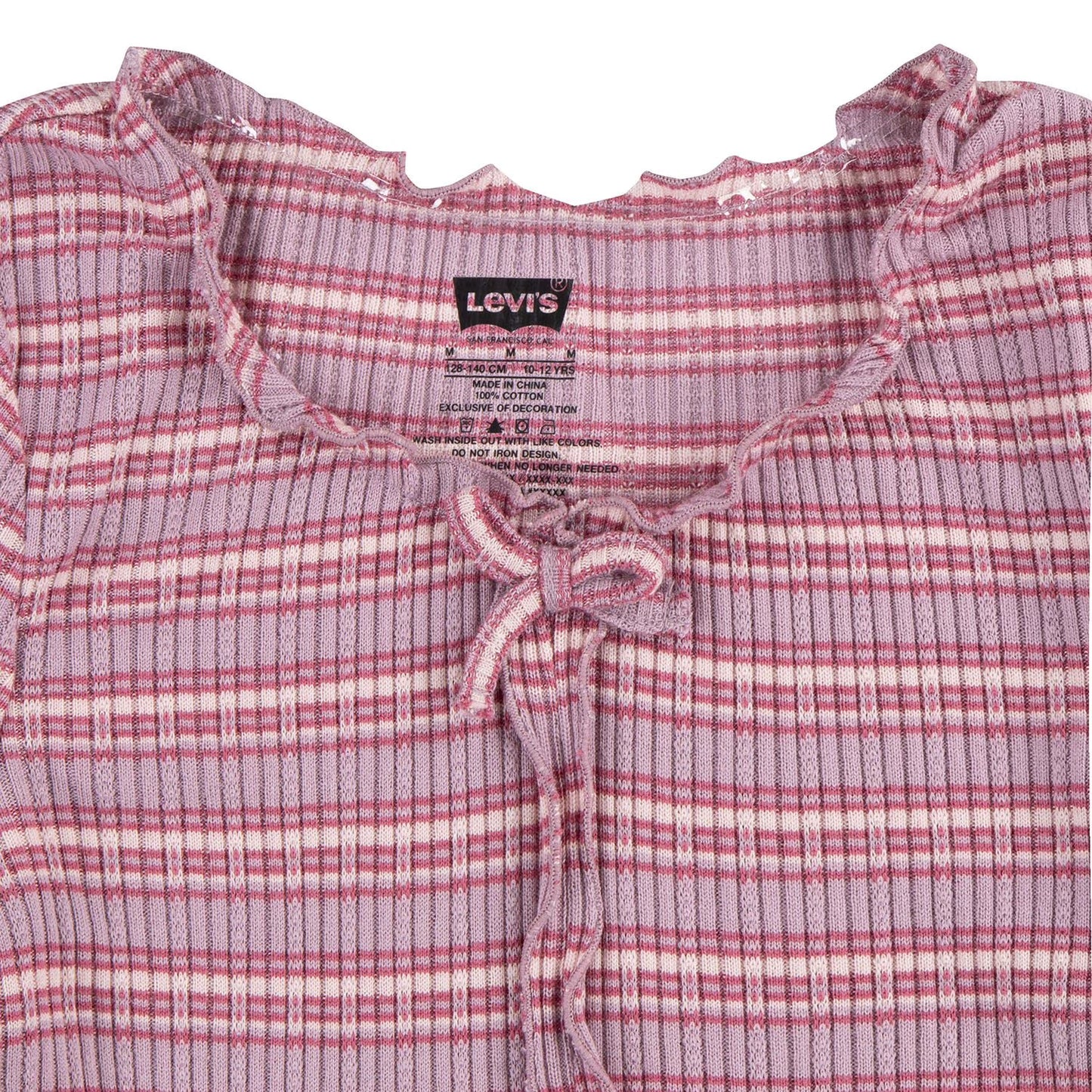 Levi's Girls Long Sleeve Ribbed Tee