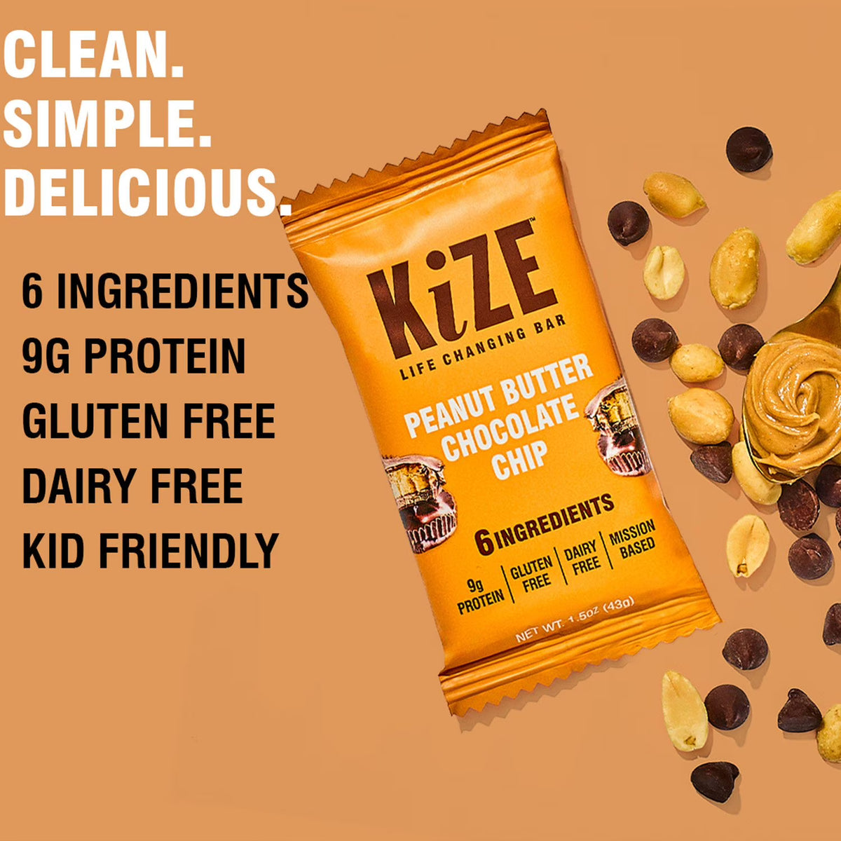 KiZE Life Changing Bar Variety Pack, 12 pk.