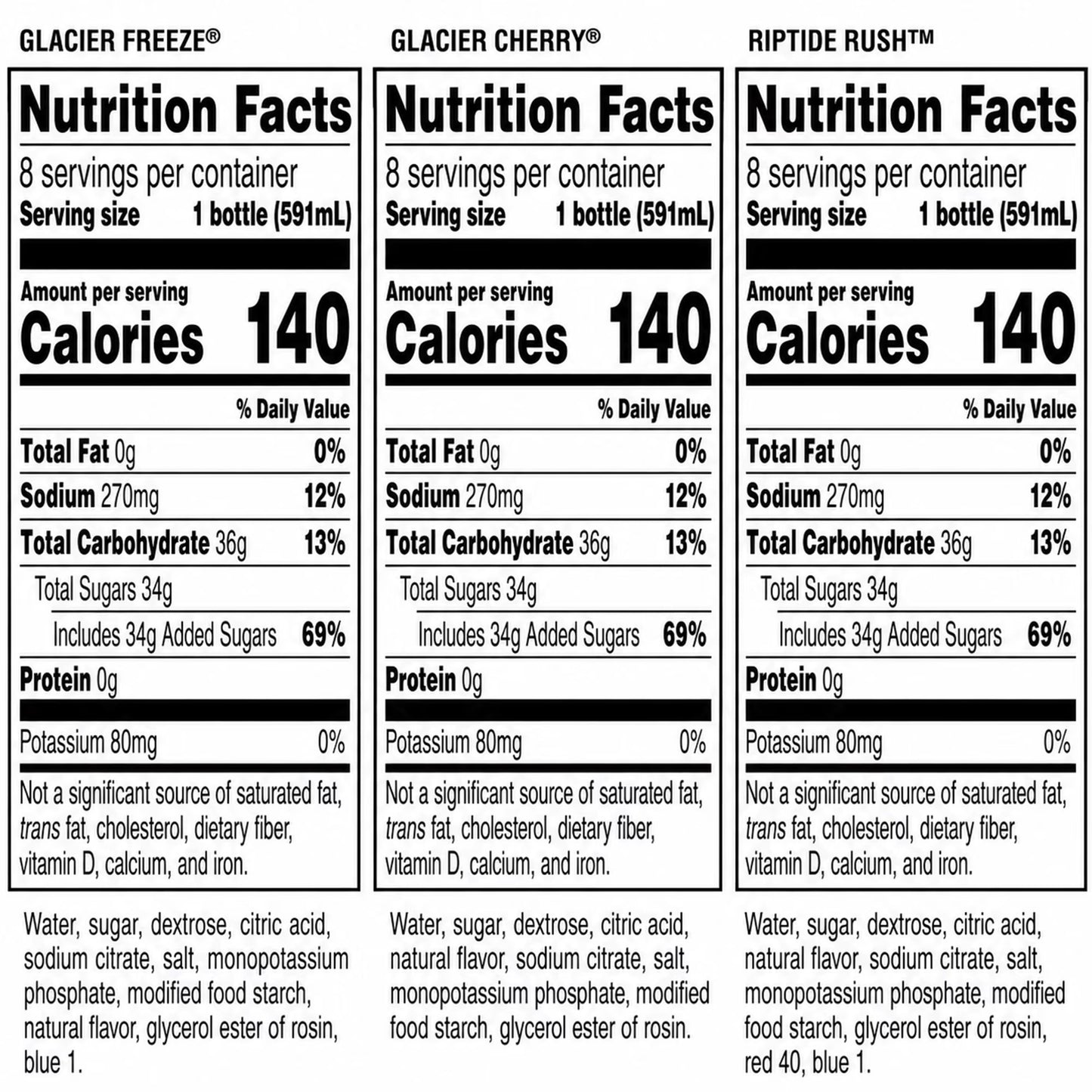 Gatorade Frost Thirst Quencher Variety Pack, 20 fl. oz., 24 pk.