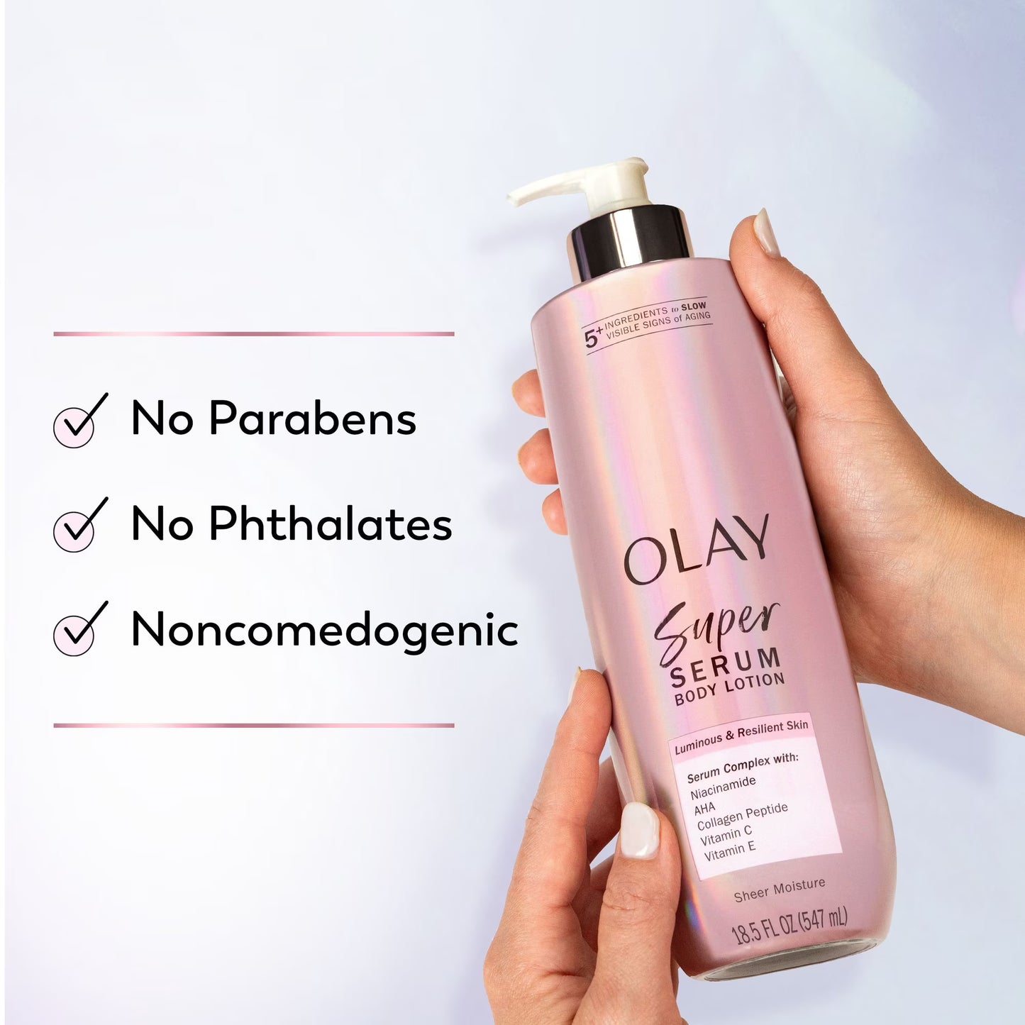 Olay Super Serum Body Lotion, 18.5 fl. oz., 2 pk.