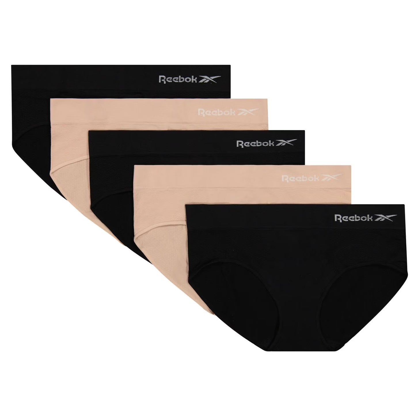 Reebok Women's 5-Pack Seamless Hipster
