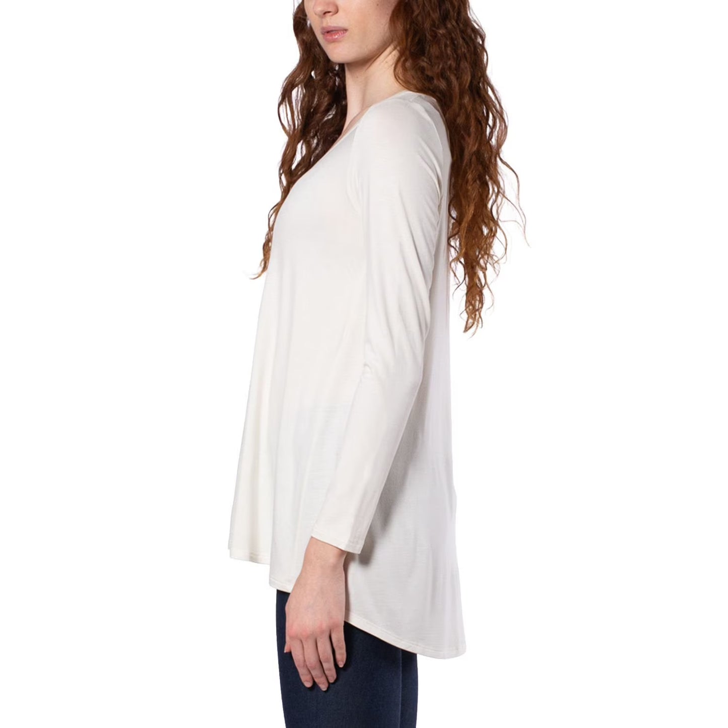 Hue Women's Long Sleeve Tunic T-Shirt