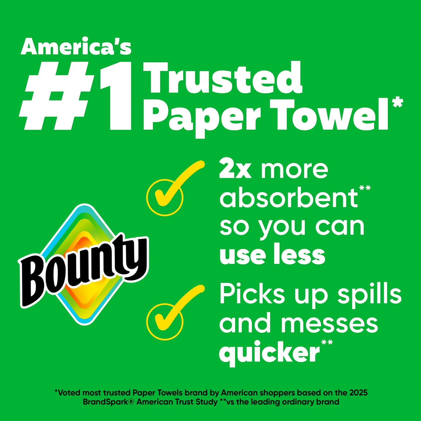 Bounty Select-A-Size 2-Ply Paper Towels, 12 Rolls, 110 sheets/roll
