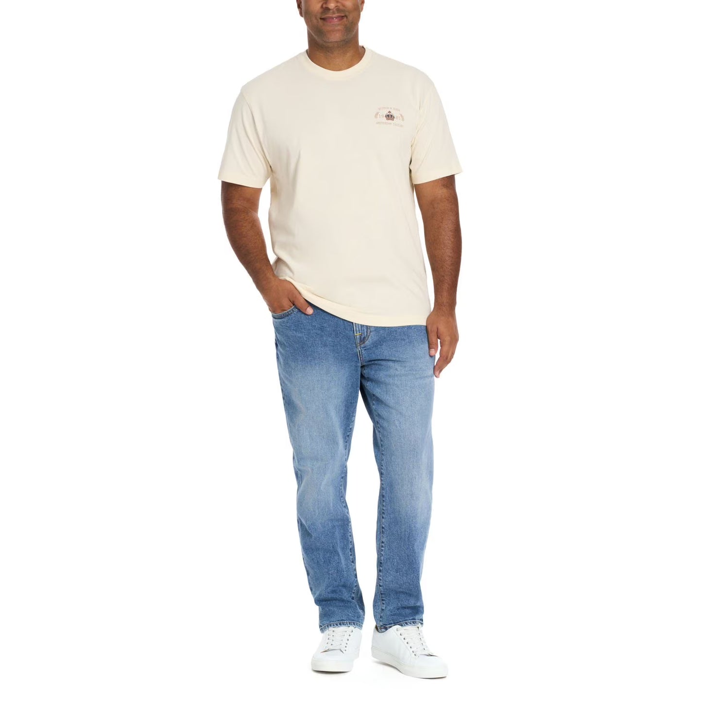 Scotch & Soda Men's Straight Fit Denim Jeans