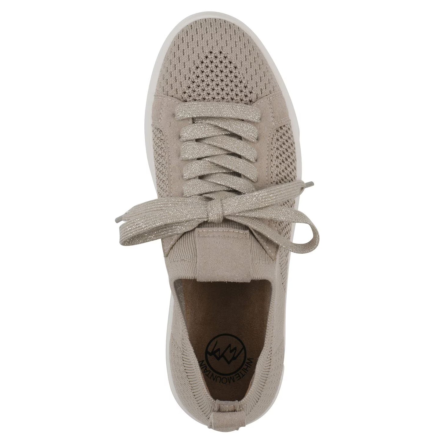 White Mountain Women's Lace-Up Sneaker