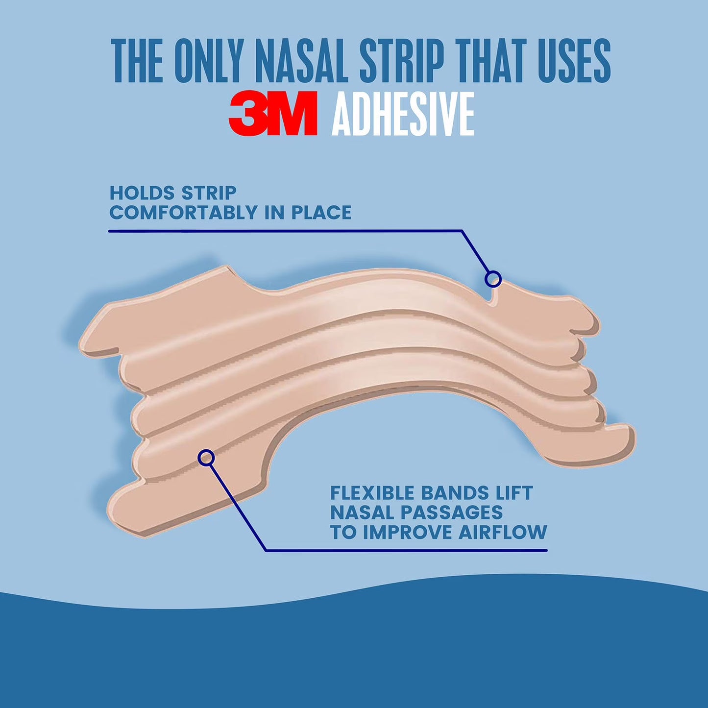Breathe Right Extra Strength Nasal Strips, Tan, 72 ct.