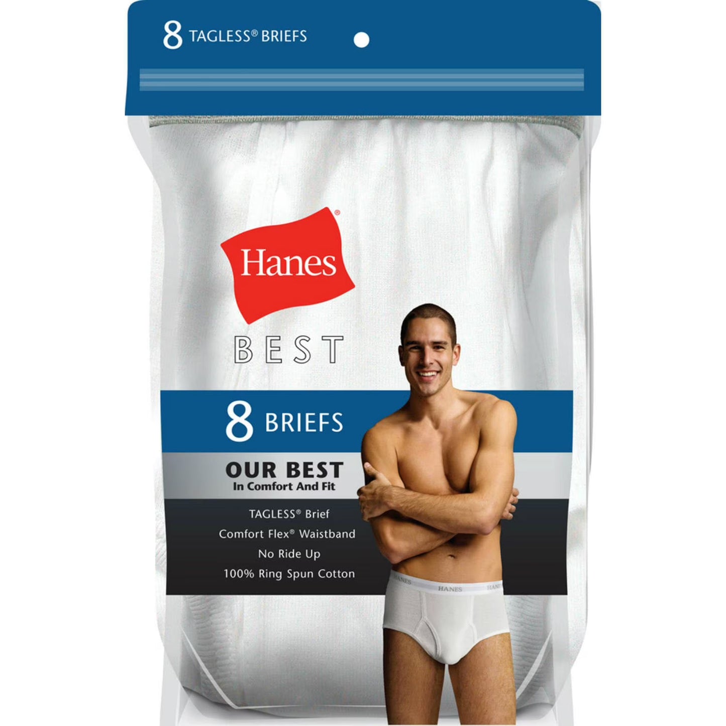 Hanes Men's 8-Pack Best Brief