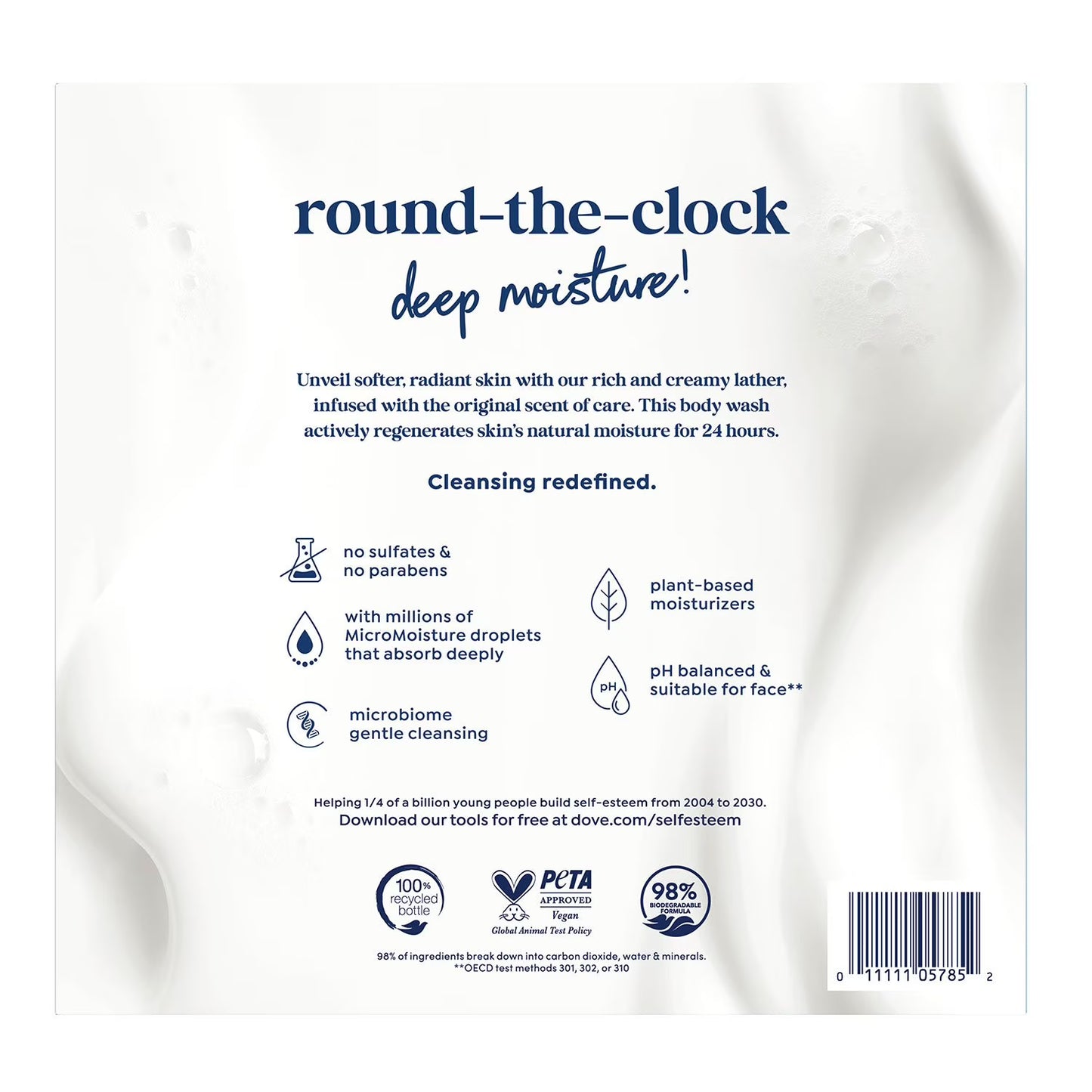 Dove Deep Moisture Body Wash with Pump, 30.6 fl. oz., 2 ct.