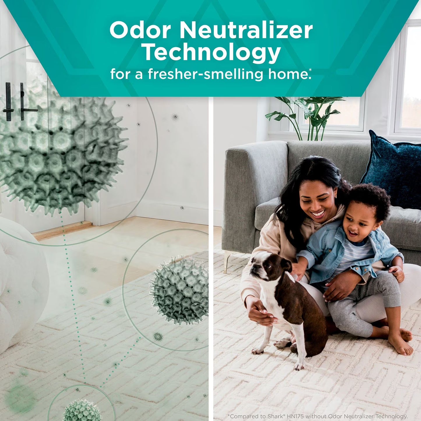 Shark Rocket Pro Corded Stick Vacuum with Odor Neutralizer Technology