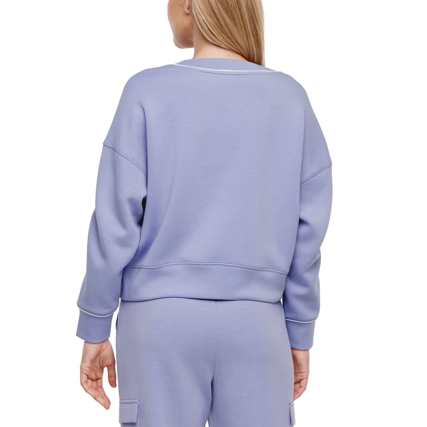 Express Women's V-Neck Pullover Sweatshirt