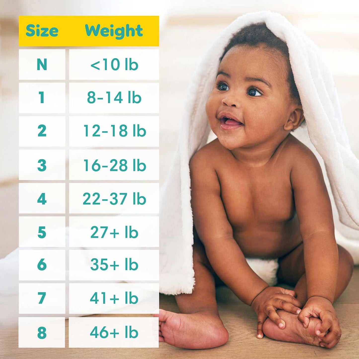 Pampers Swaddlers Diapers, Sizes Newborn-8