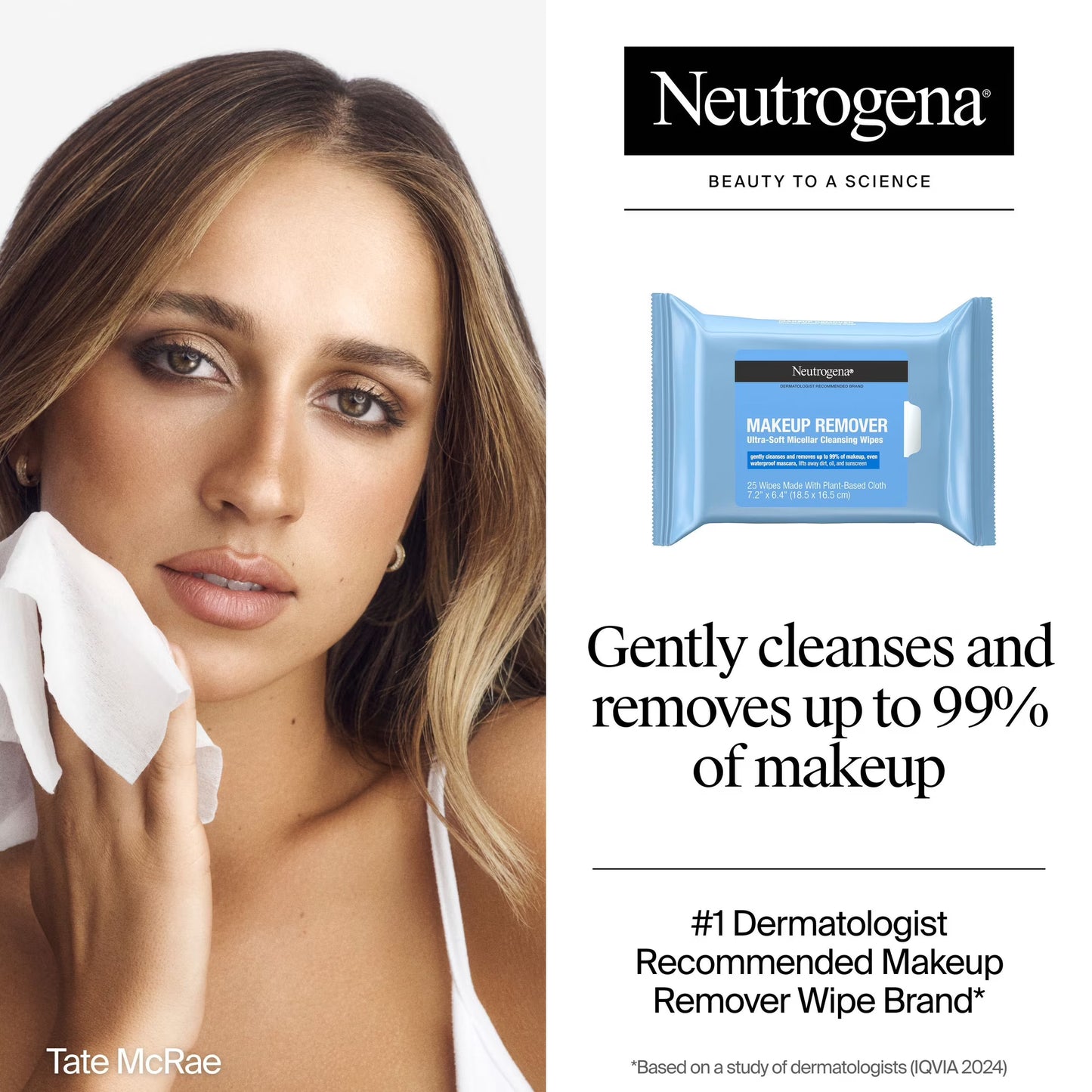 Neutrogena Makeup Remover & Night Calming Cleansing Towelettes, 25 ct., 5 pk.
