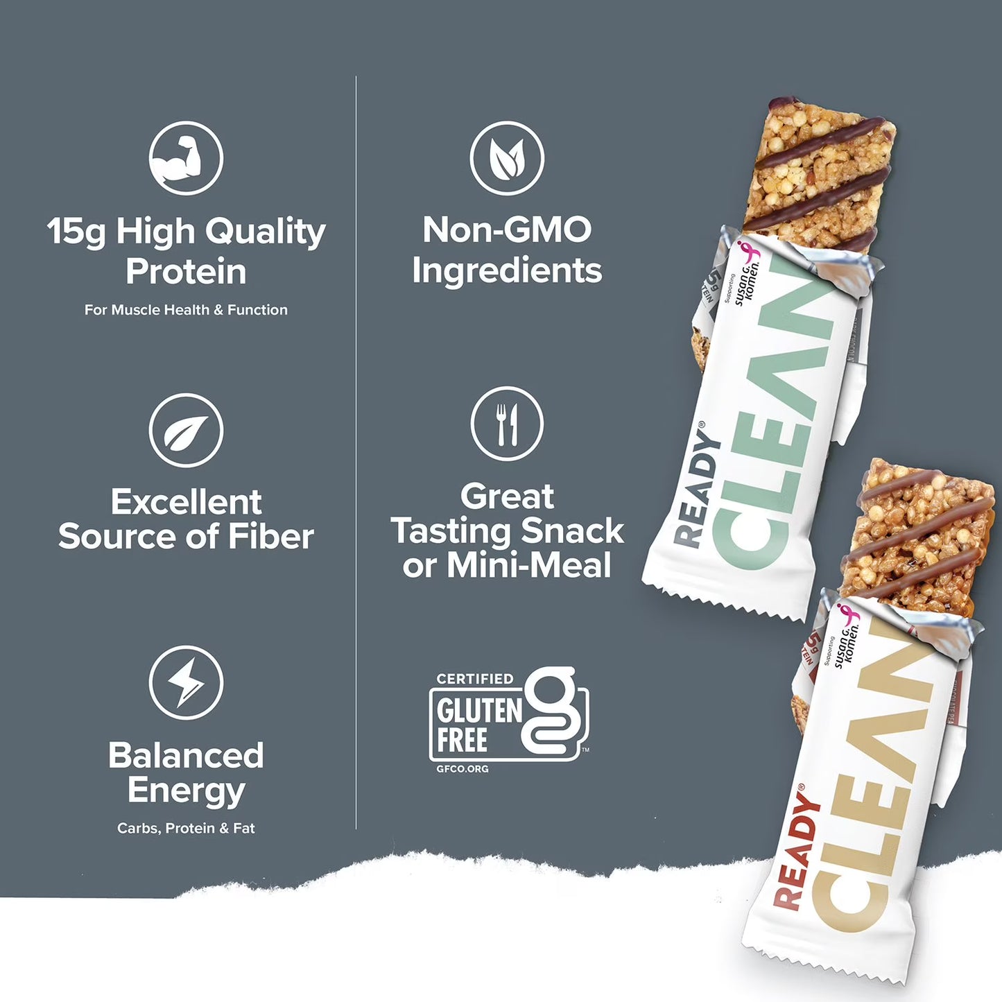 Ready Protein Bar, Variety Pack, 20 ct.