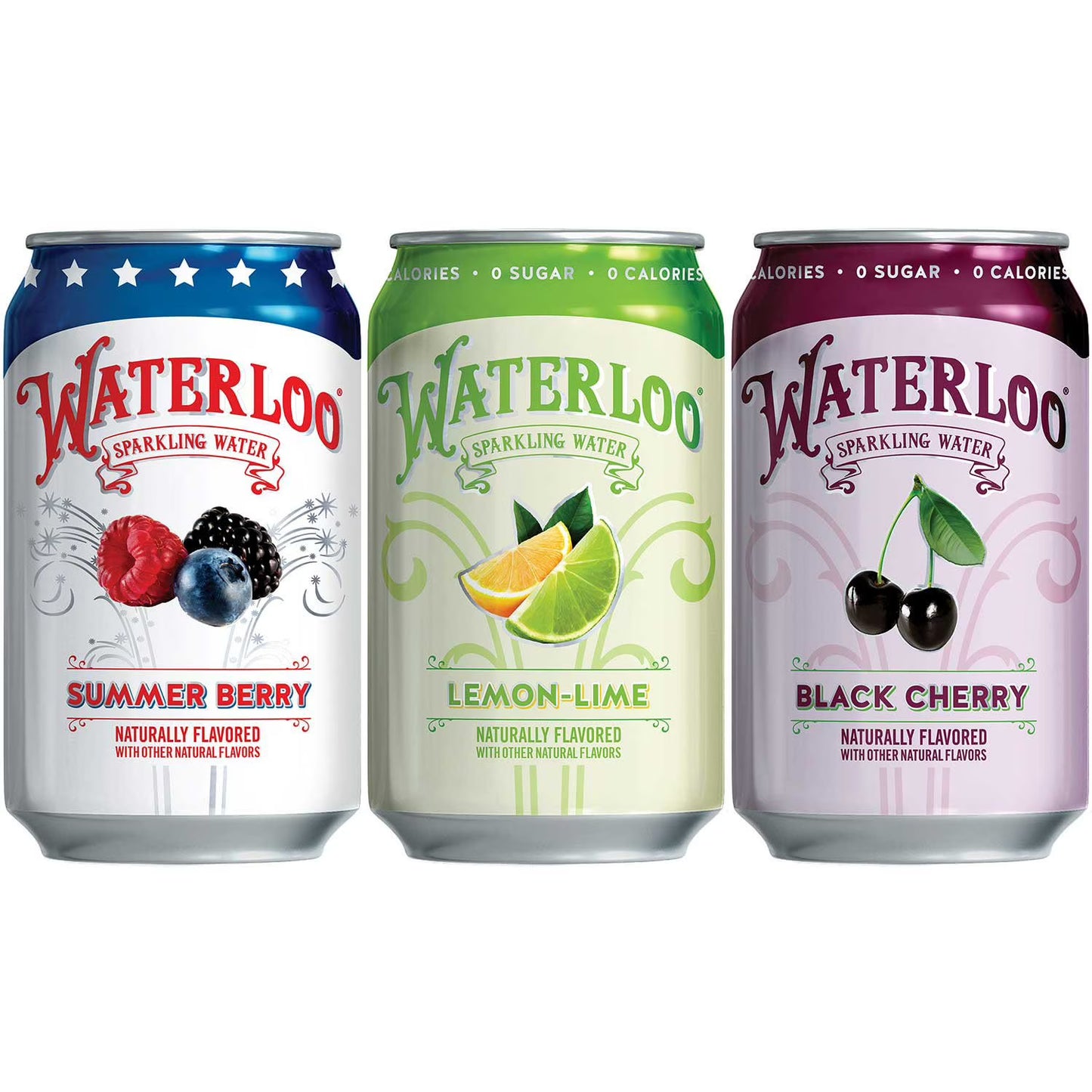 Waterloo Sparkling Water Variety Pack 12 fl. oz., 24 pk.