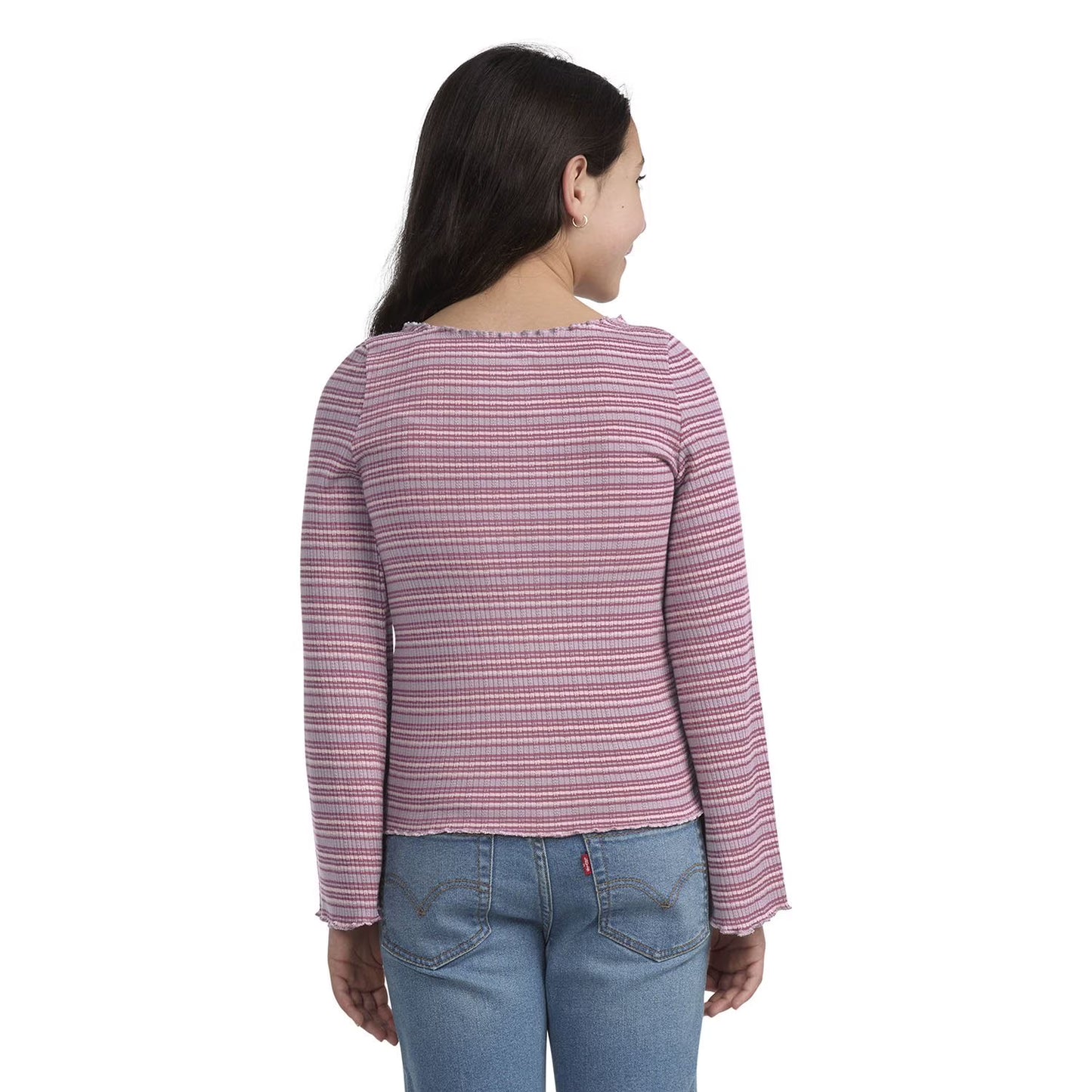 Levi's Girls Long Sleeve Ribbed Tee