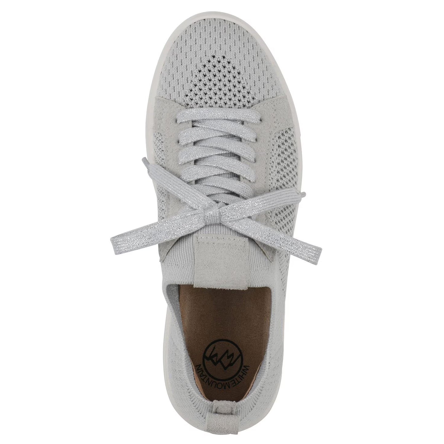 White Mountain Women's Lace-Up Sneaker