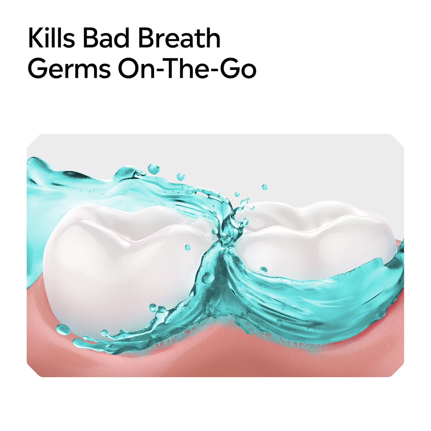 Listerine On-The-Go Cool Mint Mouthwash Sachets, Alcohol Free, 45 ct.