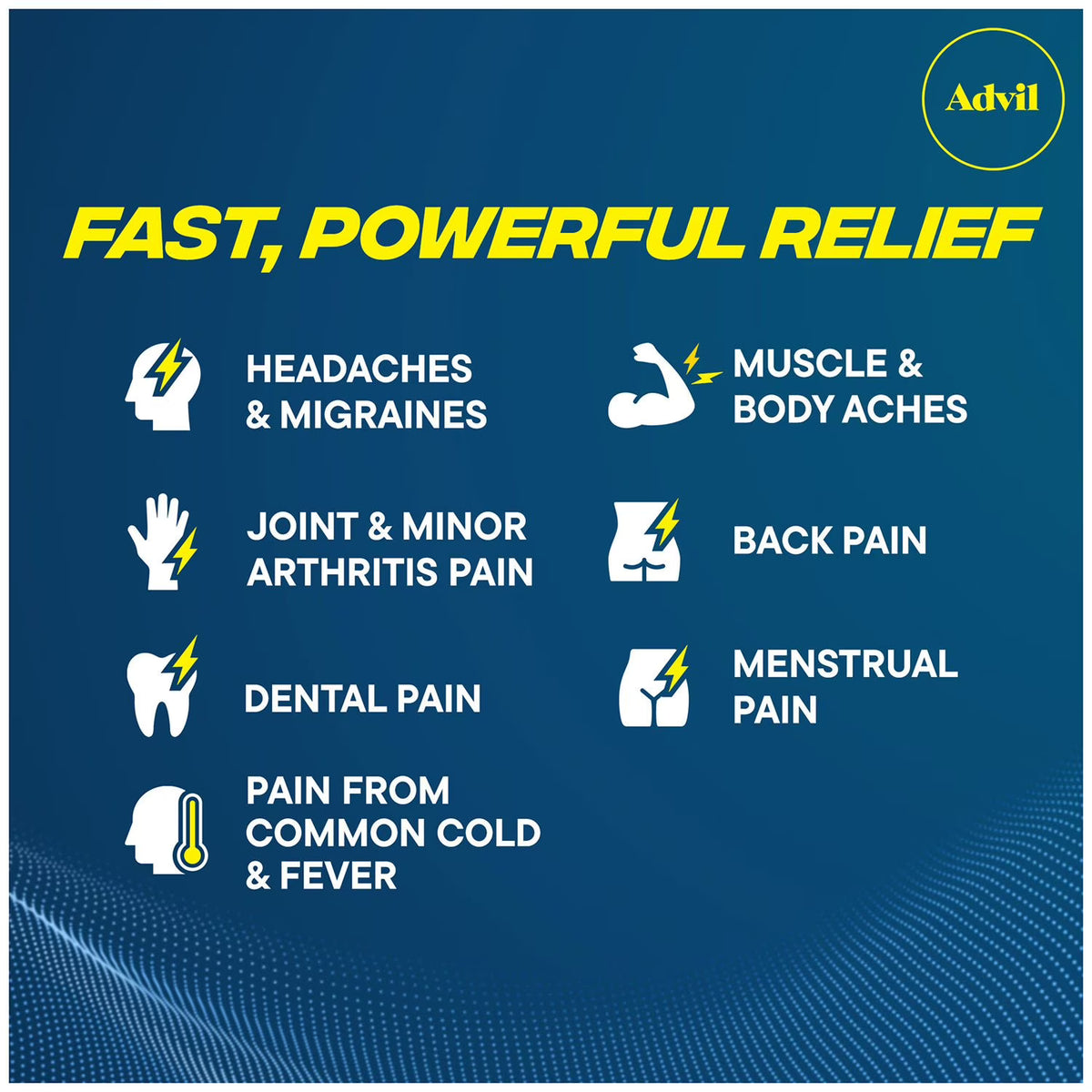 Advil Liqui-Gels Pain Reliever and Fever Reducer, Ibuprofen 200mg Capules, 240 ct.