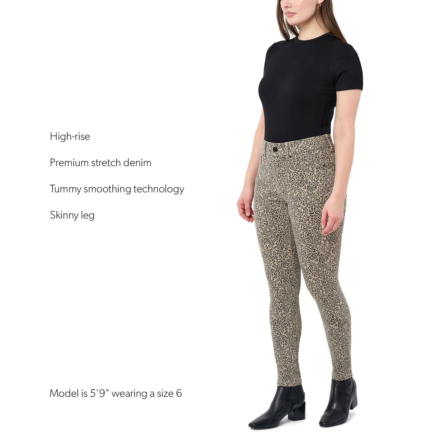 Seven7 Women's Tummyless Jean