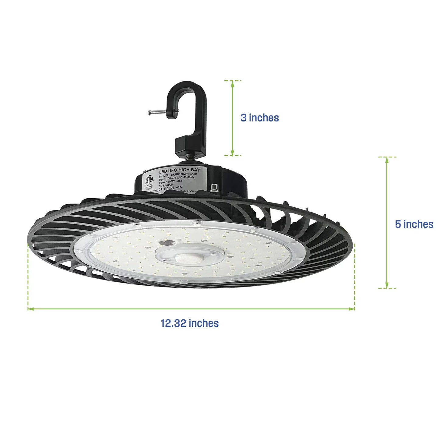 Westinghouse 10,000 Lumen LED UFO High Bay Light