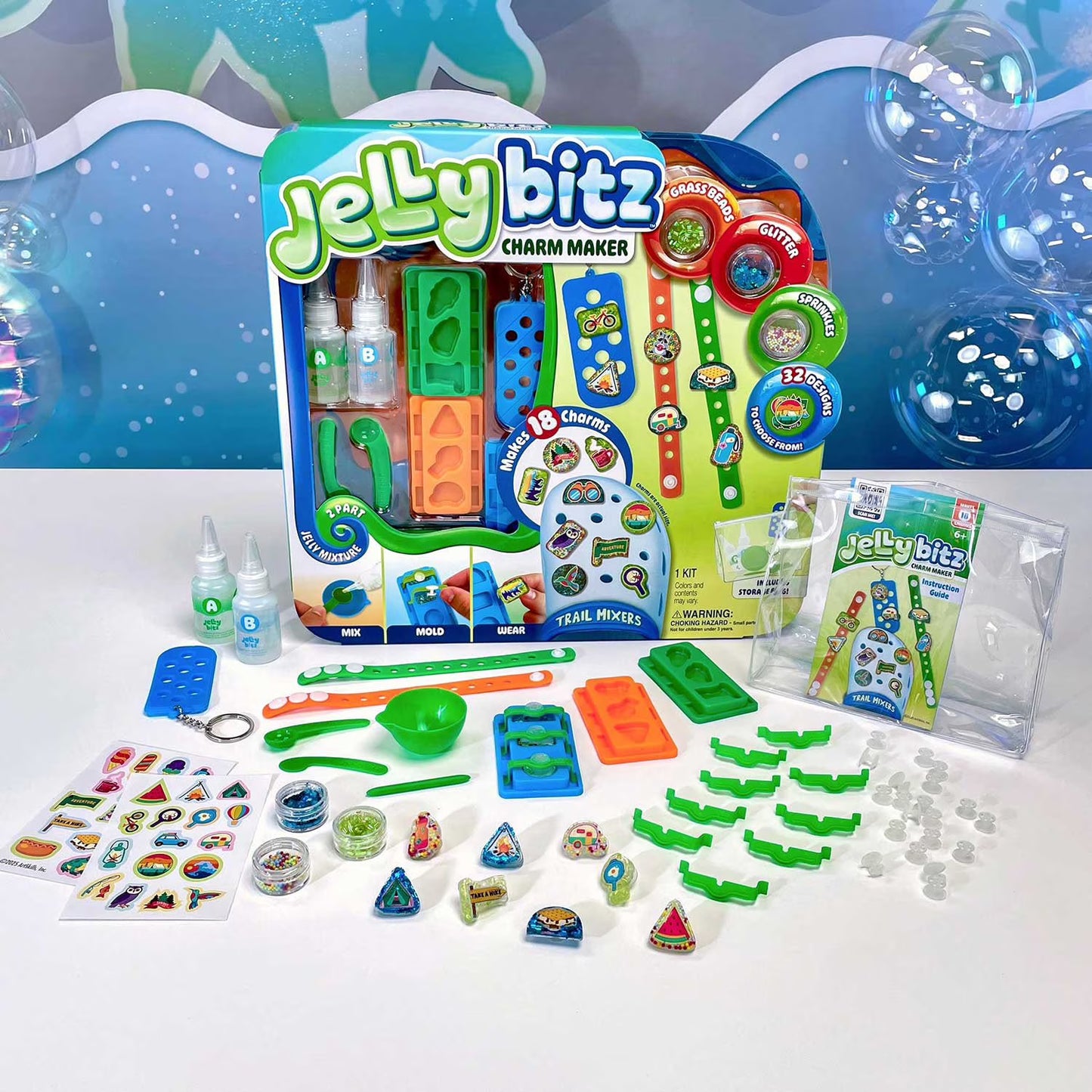 ArtSkills Jellybitz DIY Charm Maker Craft Kit for Kid