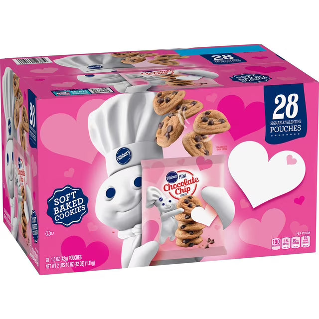 Pillsbury Soft Baked Mini Chocolate Chip Cookies, 1.5 oz., 28 pk.