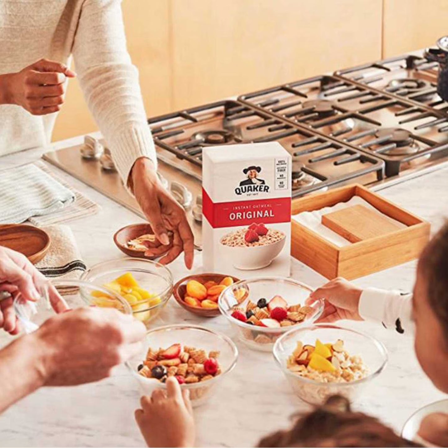 Quaker Instant Oatmeal, Variety Pack, 1.51 oz., 52 pk.