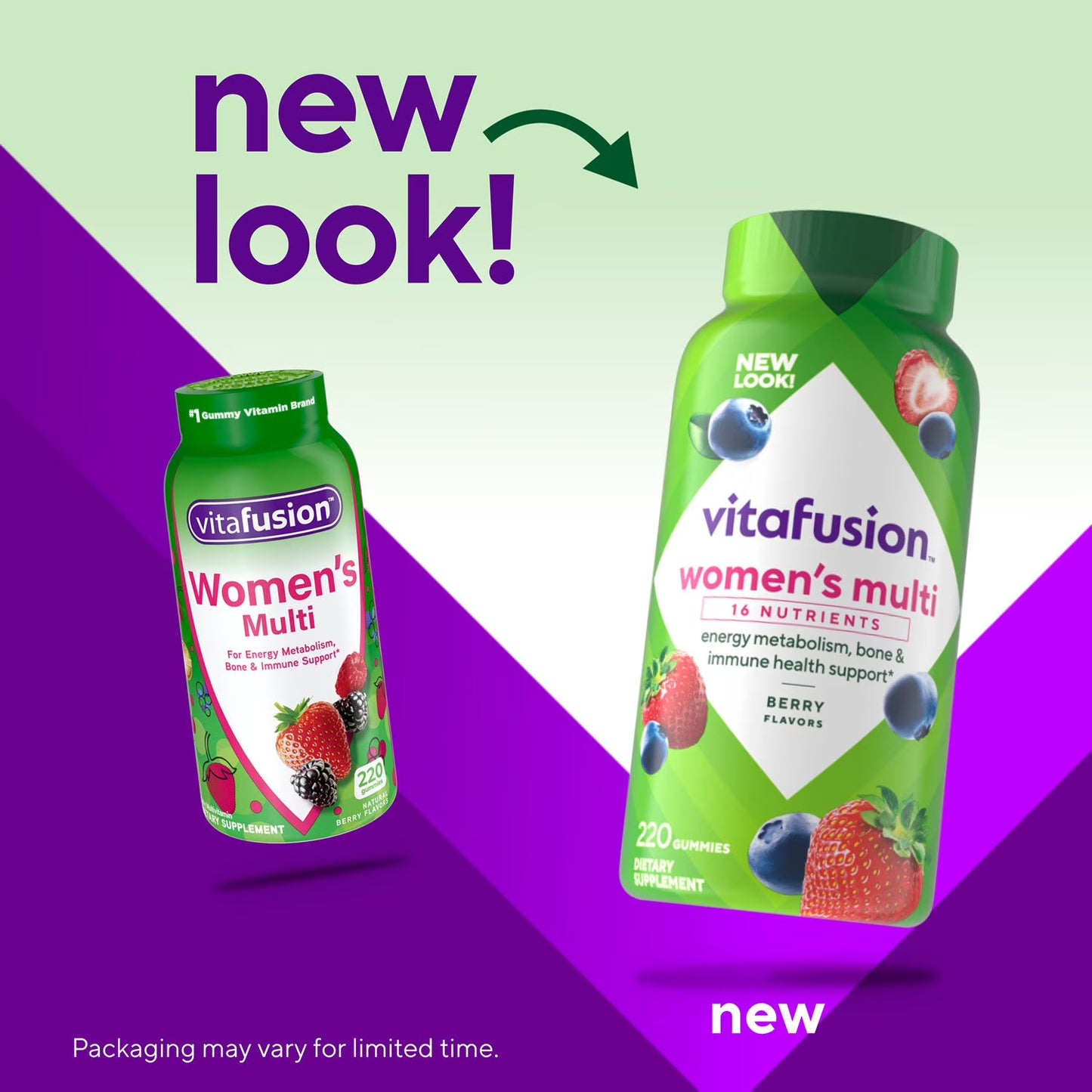 Vitafusion Women's Multivitamins Gummy Vitamins, 220 ct.