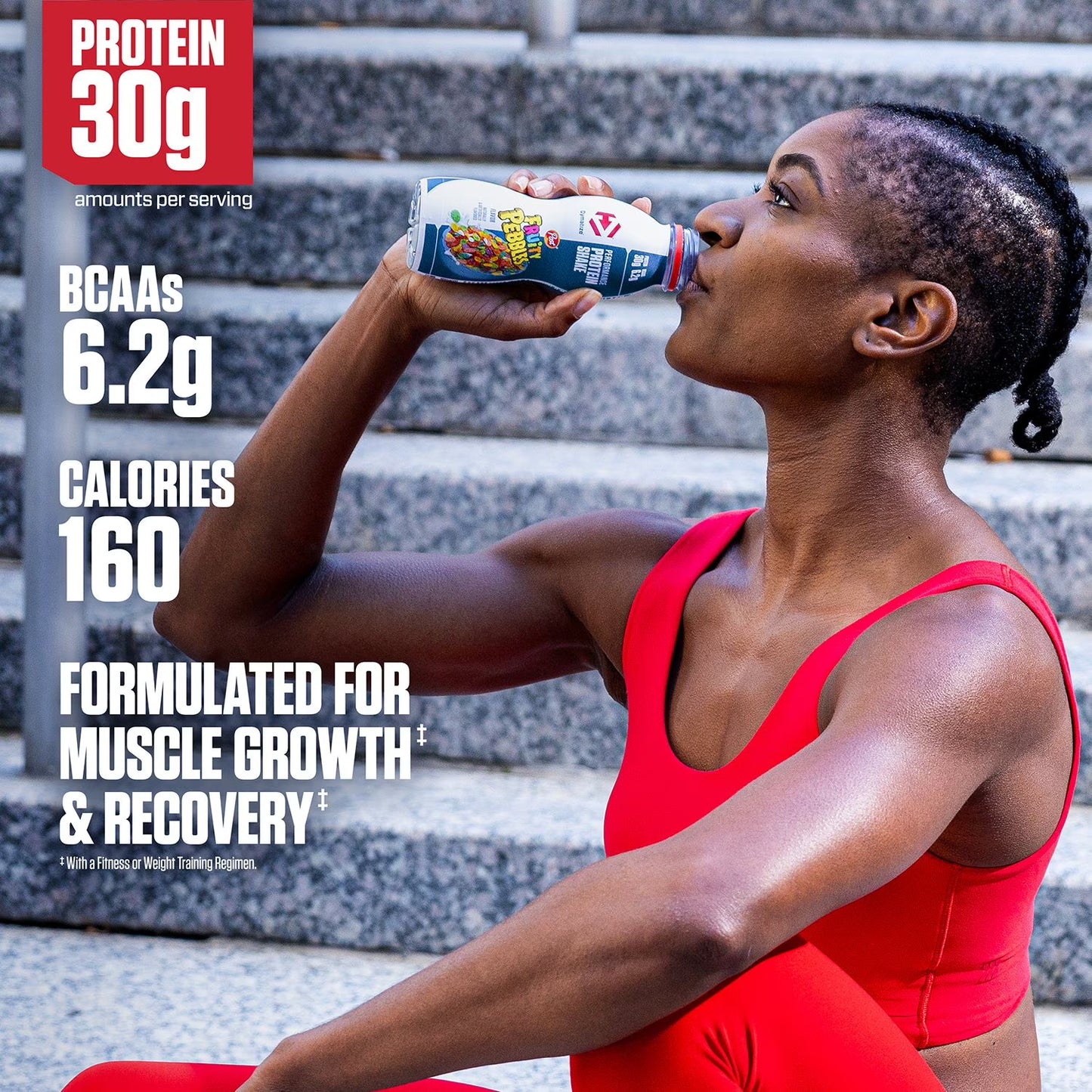 Dymatize Fruity Pebble 30g High Protein Shake, 11.5 fl. oz., 15 pk.