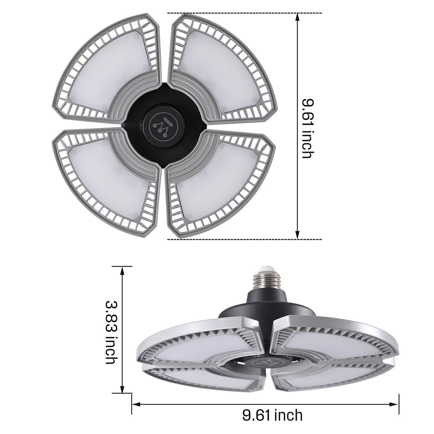 Westinghouse 8000 Lumen LED Deformable Utility Light 2 Pack