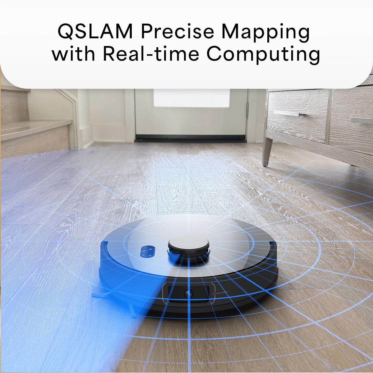 bObsweep UltraVision Self-Emptying Robot Vacuum and Mop with 180-Day Dock