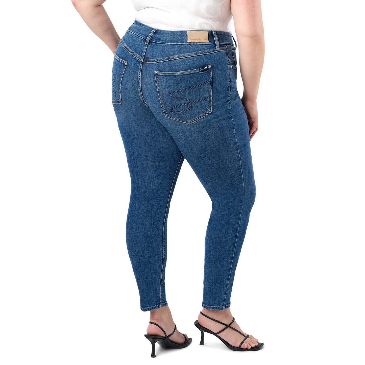 Seven7 Women's Tummyless Jean