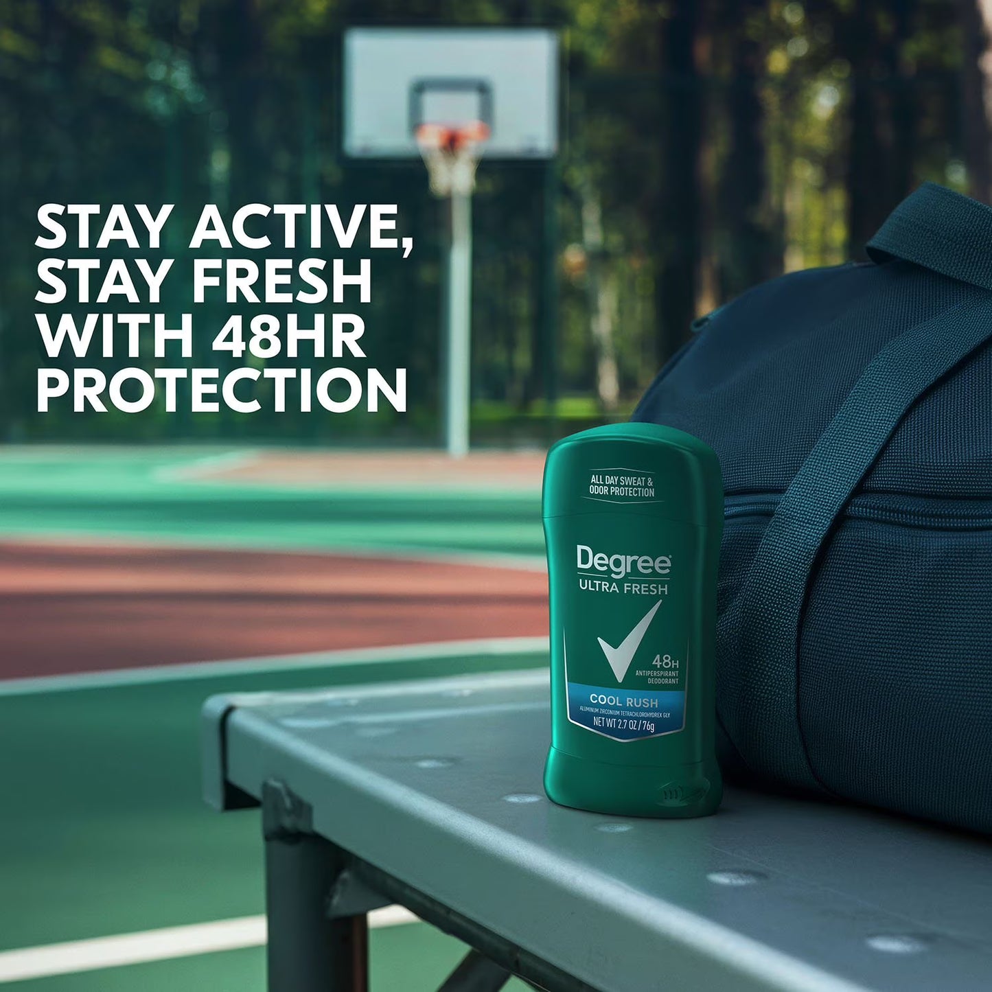 Degree Men Antiperspirant Deodorant, Cool Rush, 2.7 oz., 5 pk.