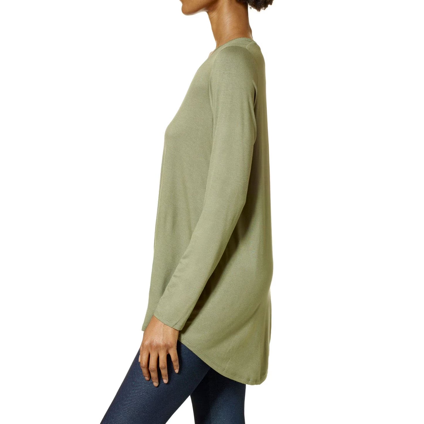 Hue Women's Long Sleeve Tunic T-Shirt
